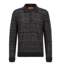 Knitted polo shirt