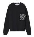 Anagram Pocket Sweater In Cotton Blend