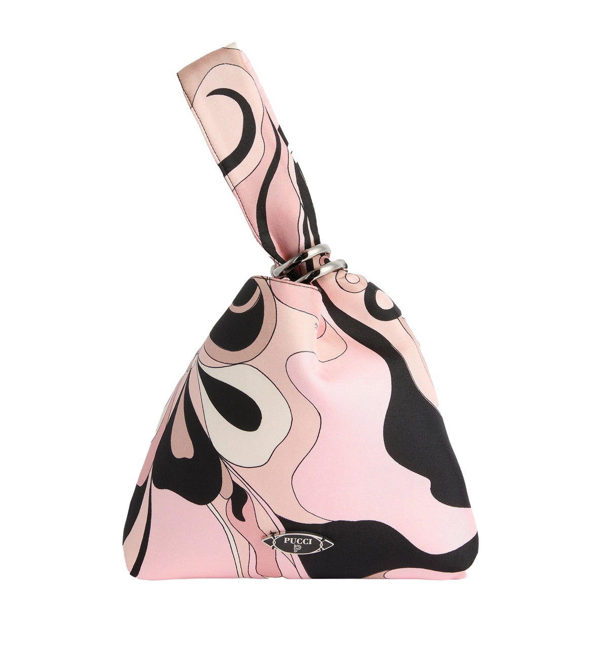Orchidee Print Emilio Silk Bag