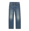 Loose Straight Mid-rise Jeans