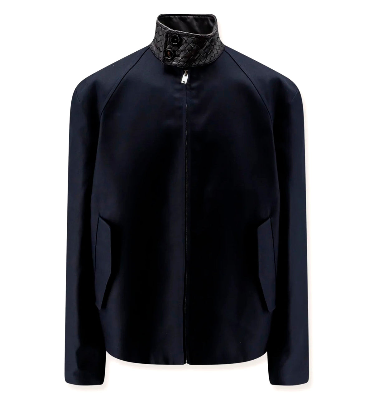 Cotton Gabardine Harrington Jacket