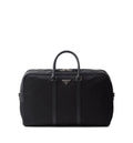 Re-Nylon and Saffiano leather duffel bag