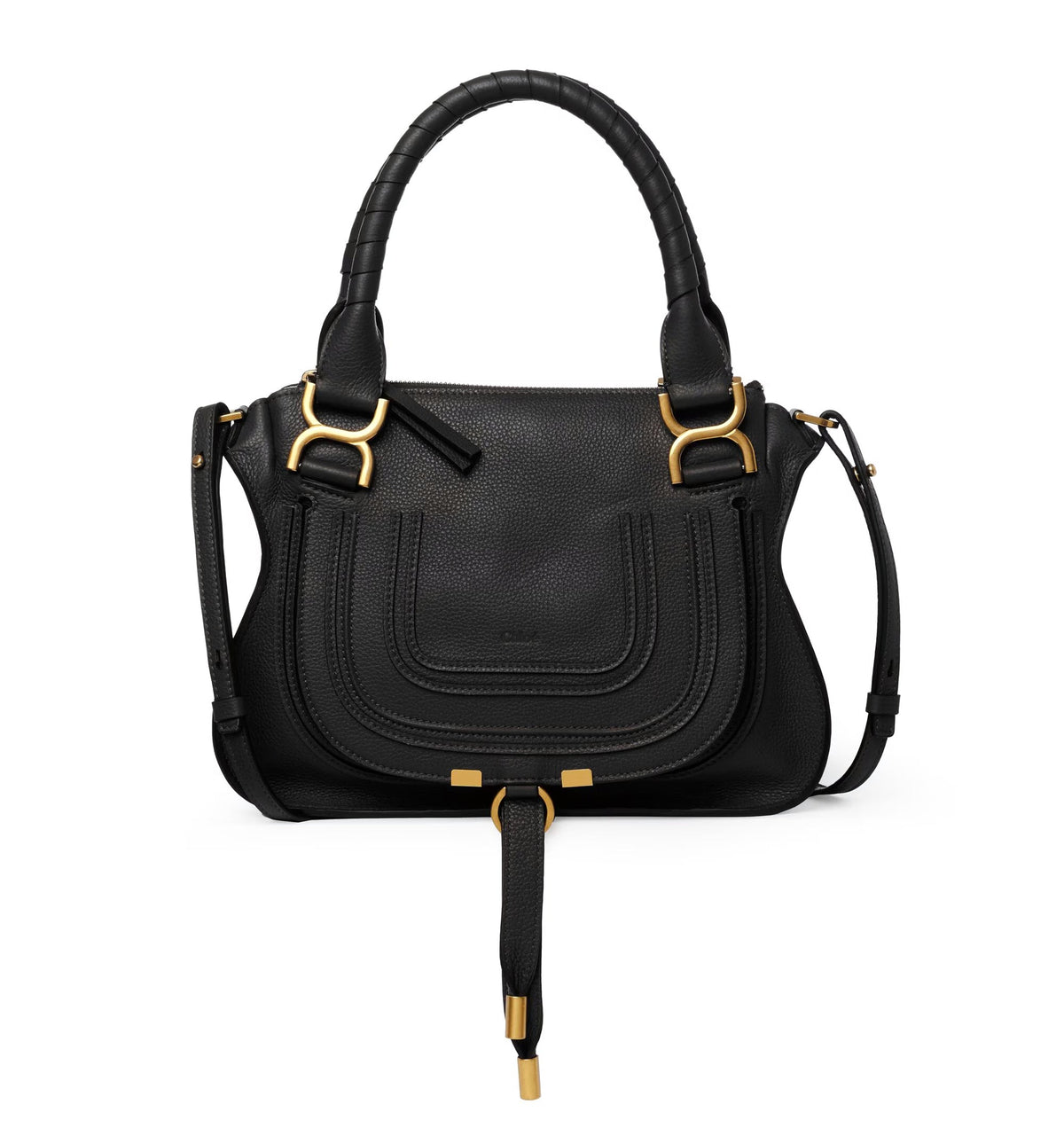 Small Marcie Bag in Grained Leather