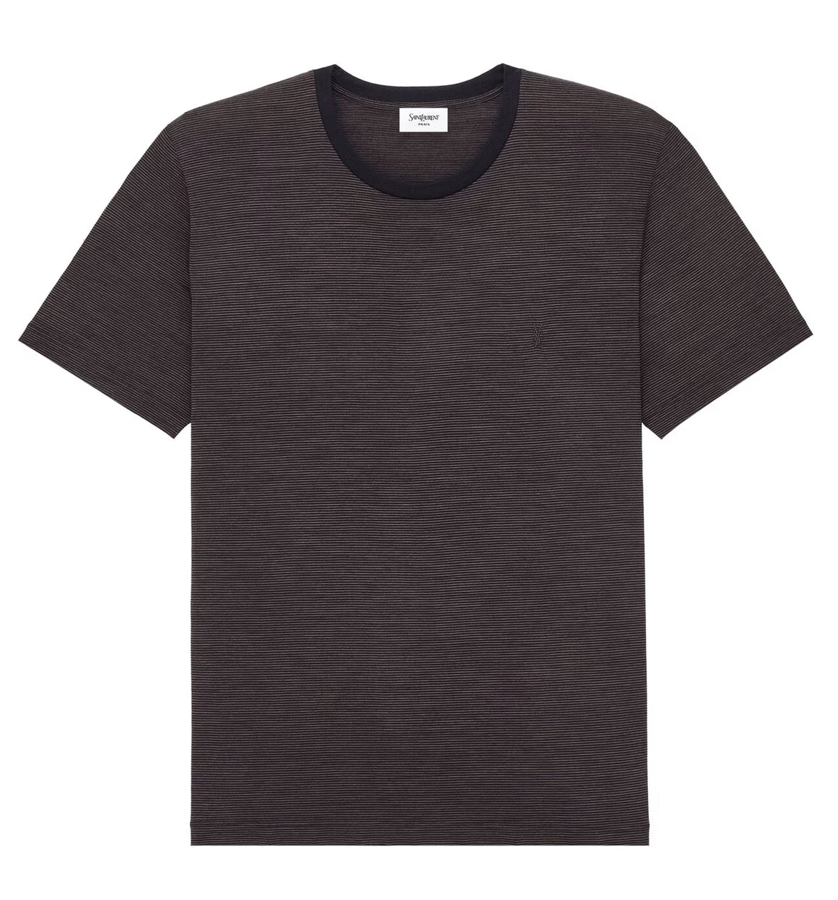 Cassandre T-Shirt In Striped Wool