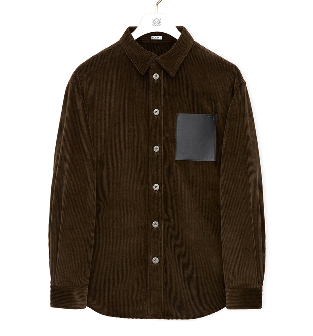 Shirt in cotton corduroy