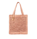 Summer Banana tote bag in raffia