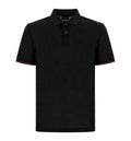 Silk jersey polo shirt with Web