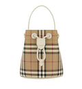 Printed Canvas Bucket Bag