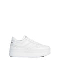 Block Sneakers With Wedge Outsole In Calfskin