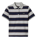 Striped Jersey Polo Shirt