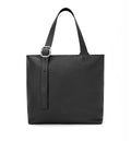 Loop Zipped Tote In Supple Grained Calfskin