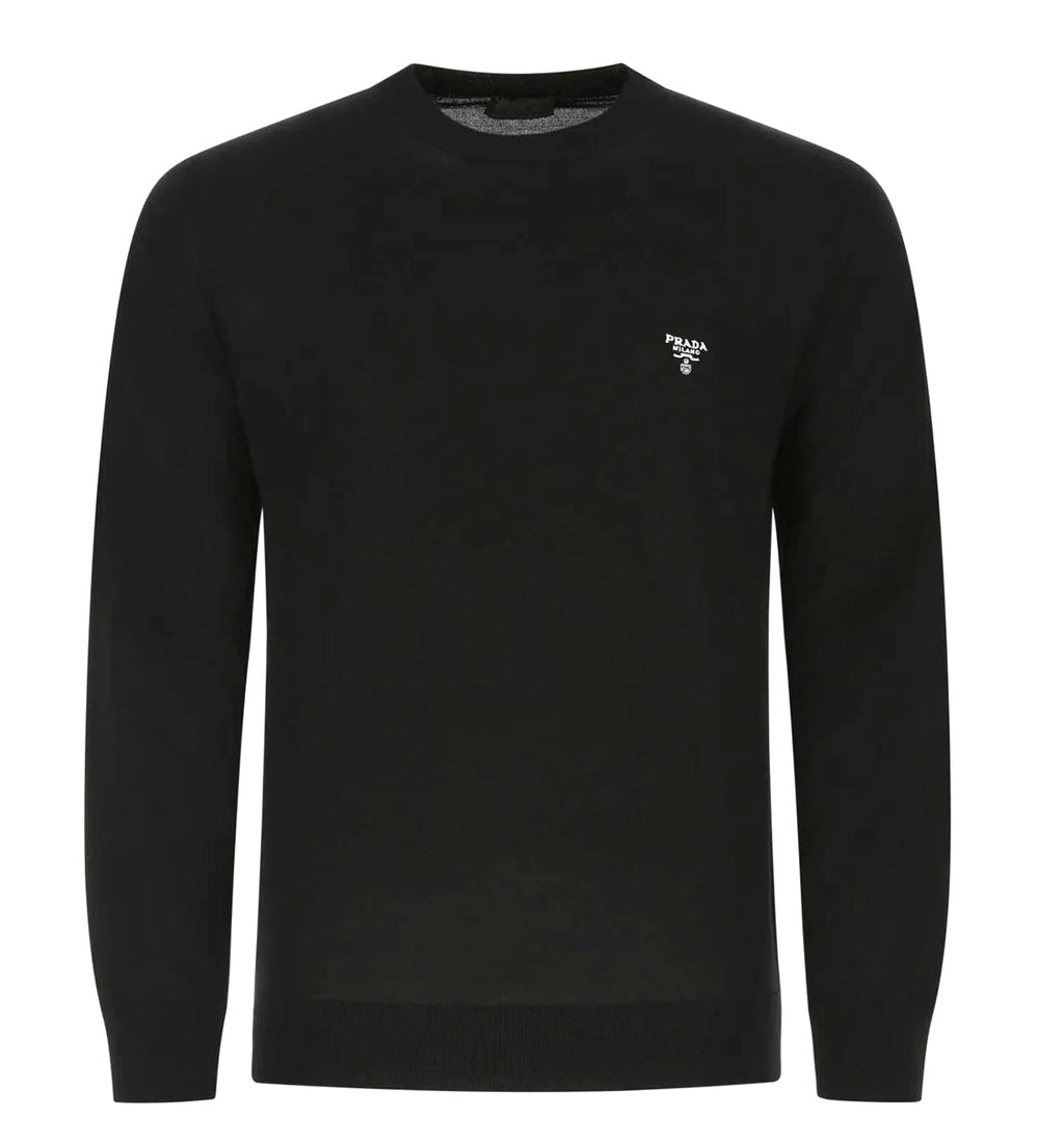 Superfine Wool Crew-Neck Sweater