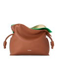Medium layered Flamenco clutch in nappa calfskin