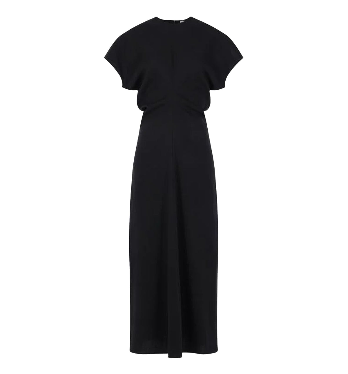Slouch Waist Wool Dress