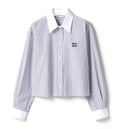 Striped Poplin Shirt