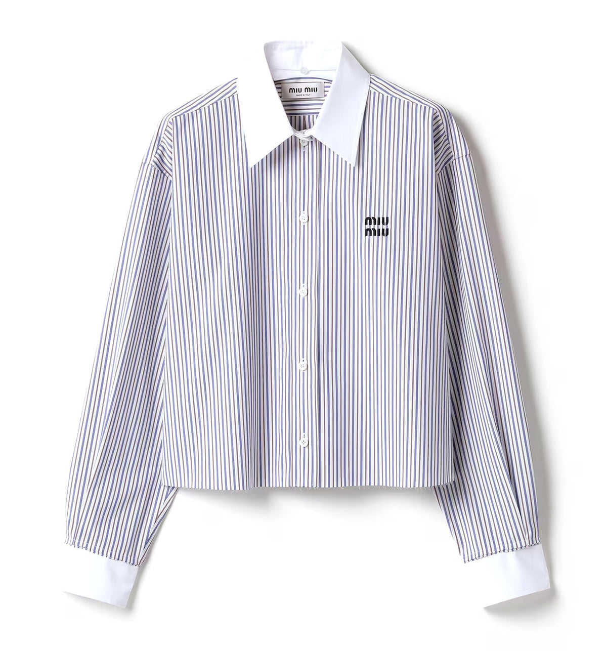 Striped Poplin Shirt
