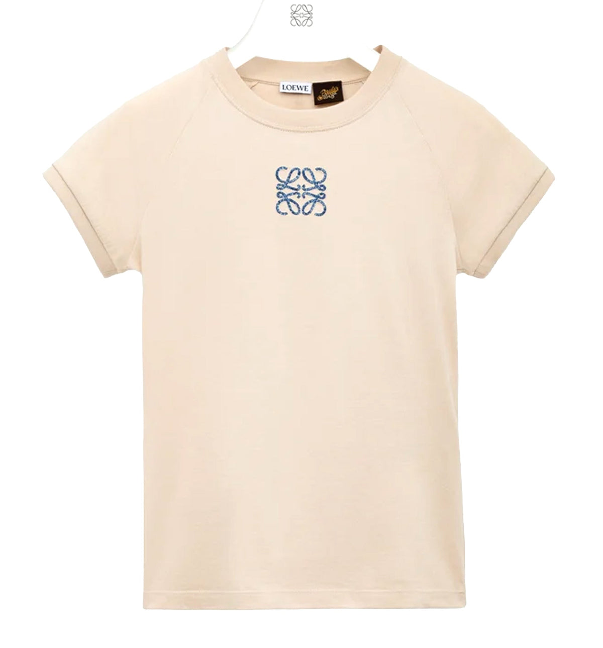 Small fit T-shirt in cotton