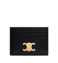 Card Holder Triomphe In Shiny Calfskin