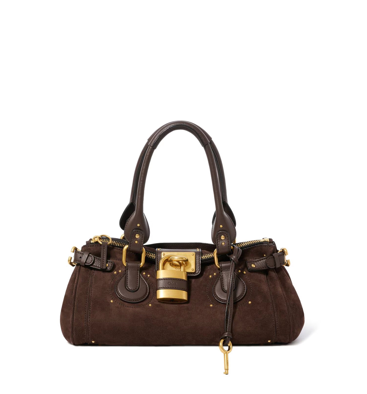 Paddington bag in suede leather