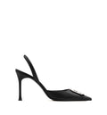 Camelia Sling 105 Black Satin