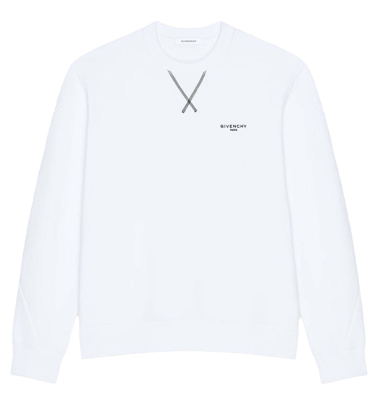 Couture Seam Sweatshirt In Fleece With GIVENCHY Paris