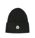 Wool beanie with logo