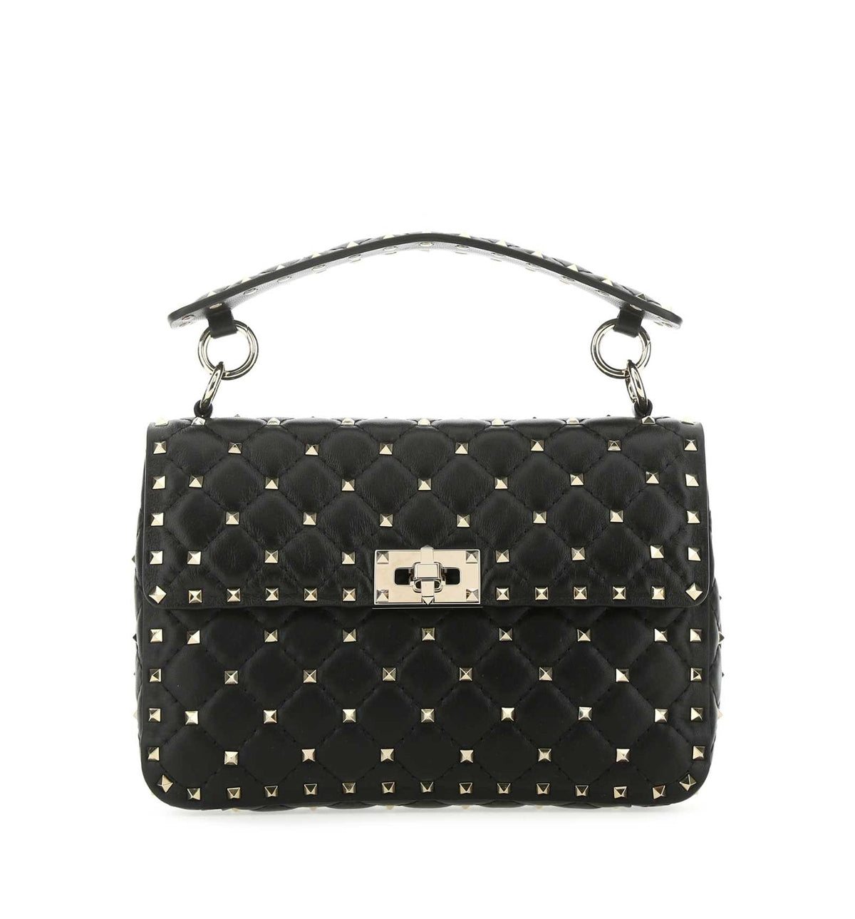 Medium Rockstud Spike Shoulder Bag