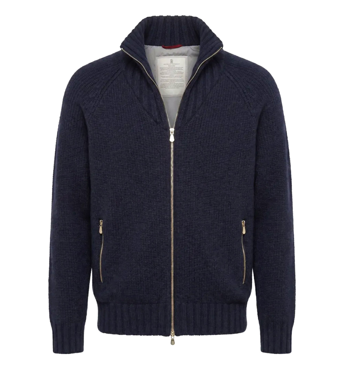 Chunky-knit zip-up Cardigan
