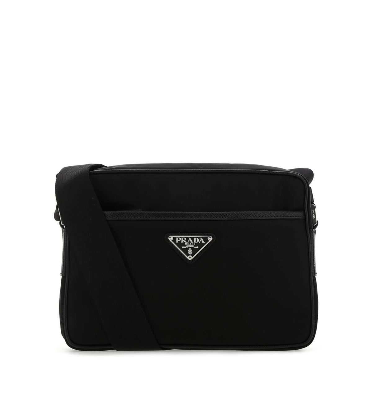 Re-Nylon and Saffiano shoulder bag