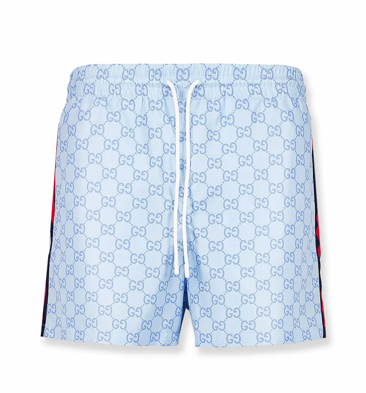 Printed Poplin Tech Swim Shorts