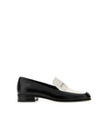 Tux Bicolor Loafers In Leather