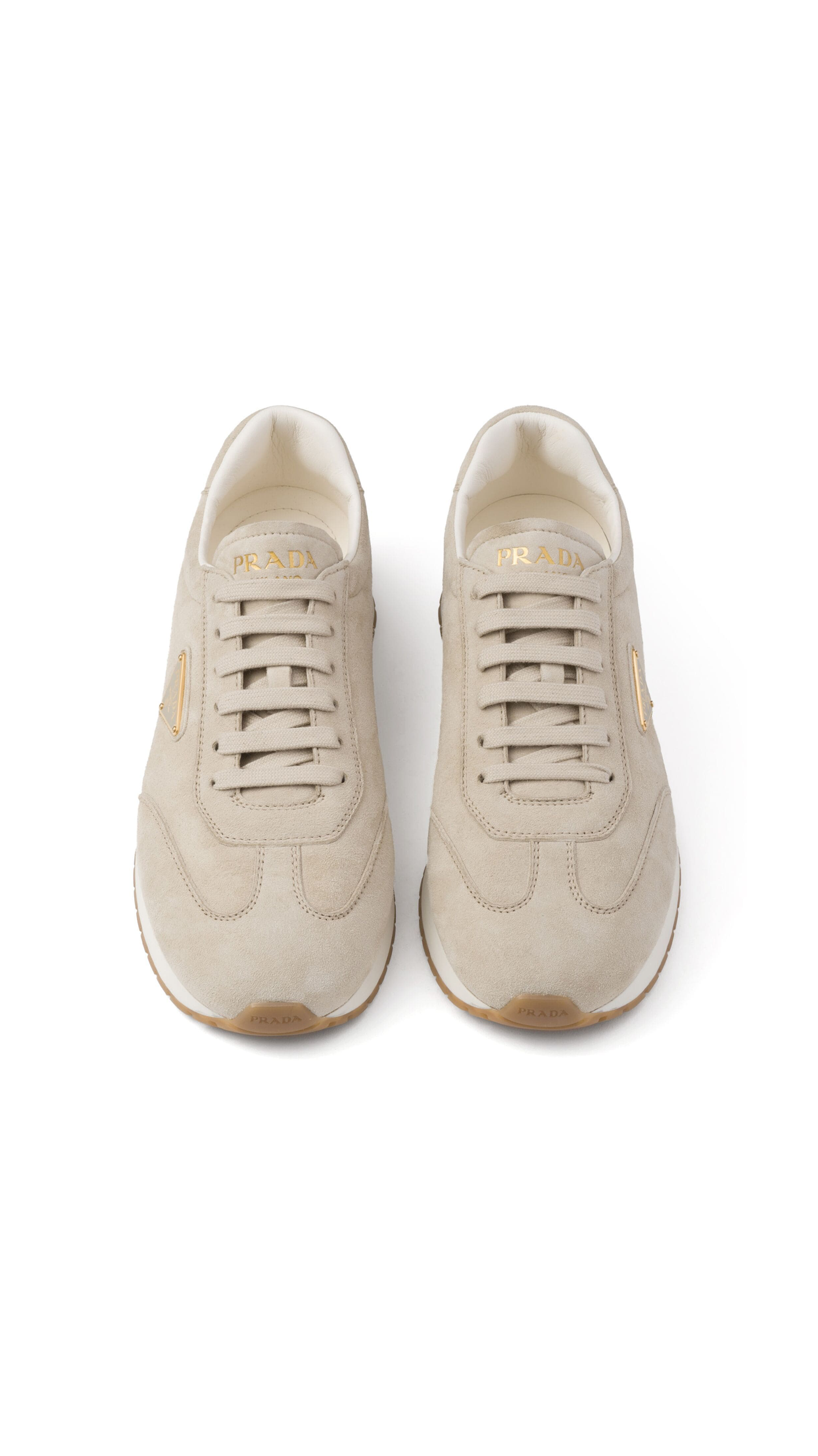 Suede Sneakers - Pumice Stone