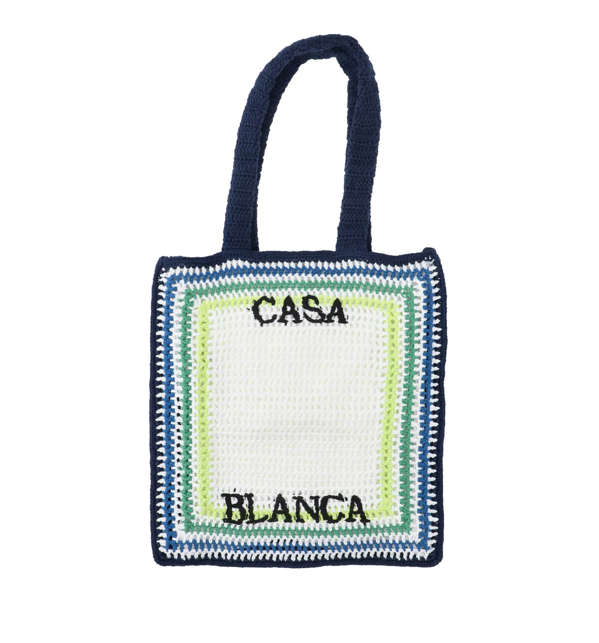 Stripe Crochet Bag