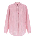 'button down' striped shirt