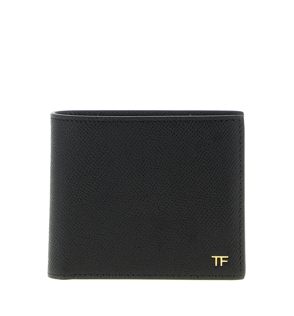 Small Grain Leather Bifold Wallet