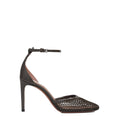 High Fishnet Pumps