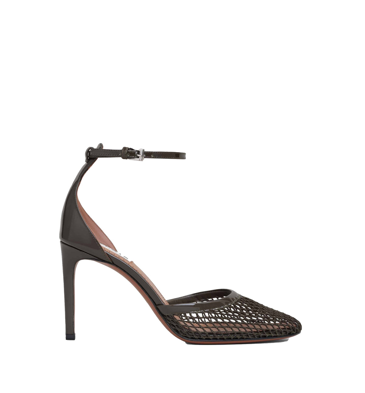 High Fishnet Pumps