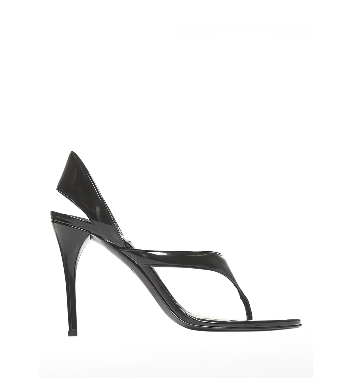 Infradito Sandals In Laminated Leather