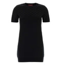 Fine Wool Dress With GG Crystals