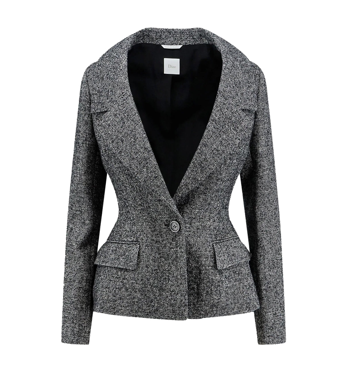Bouclette Chevron Blazer