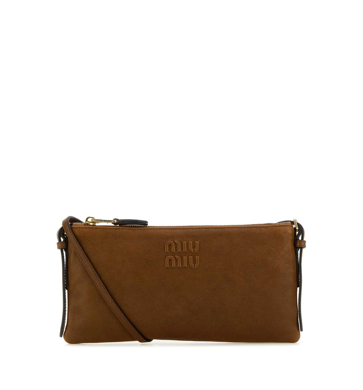 Biscuit Leather Crossbody Bag