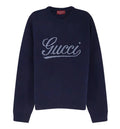 Knit Wool Sweater With Intarsia