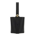 Medium Pebble Bucket In Smooth Calfskin