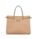 Antibes Medium Leather Shopping Bag
