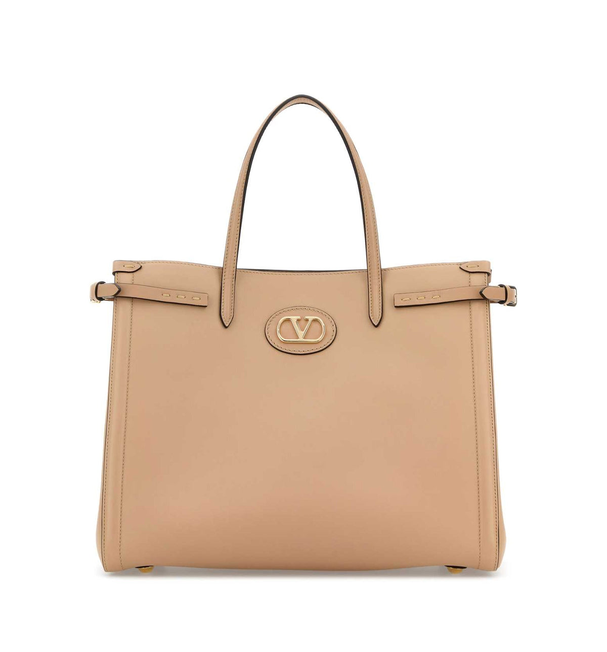 Antibes Medium Leather Shopping Bag