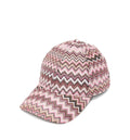 Zig Zag Print Baseball Cap