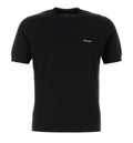 Cotton Short-Sleeve Sweater