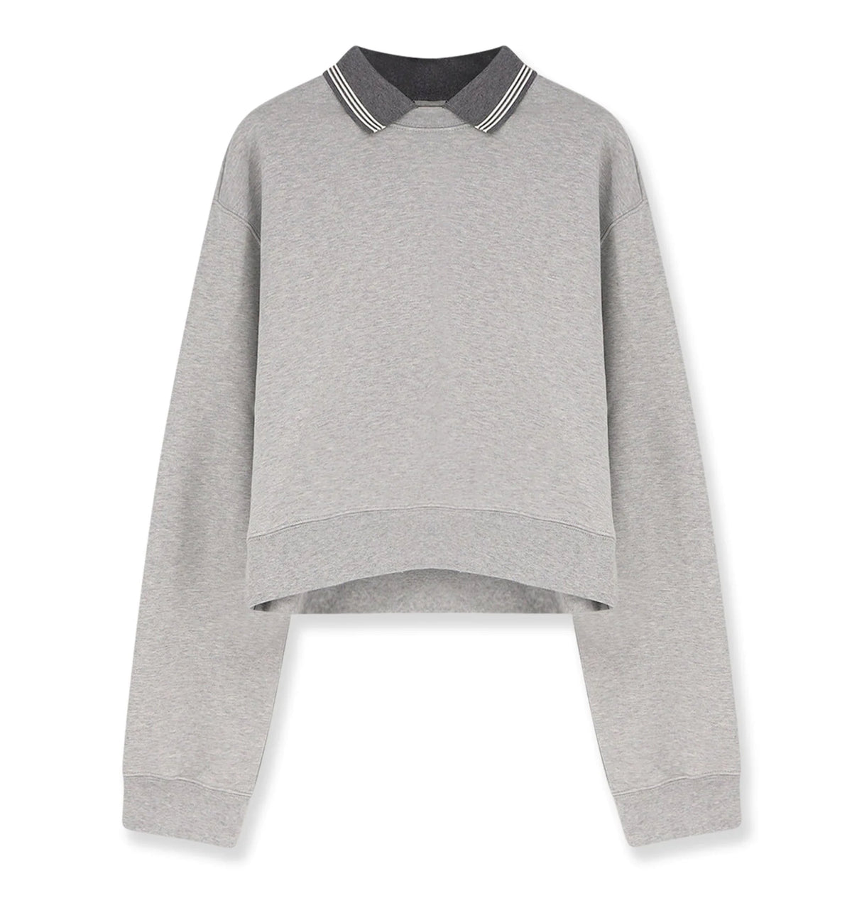 Embroidered Logo Cotton Sweatshirt