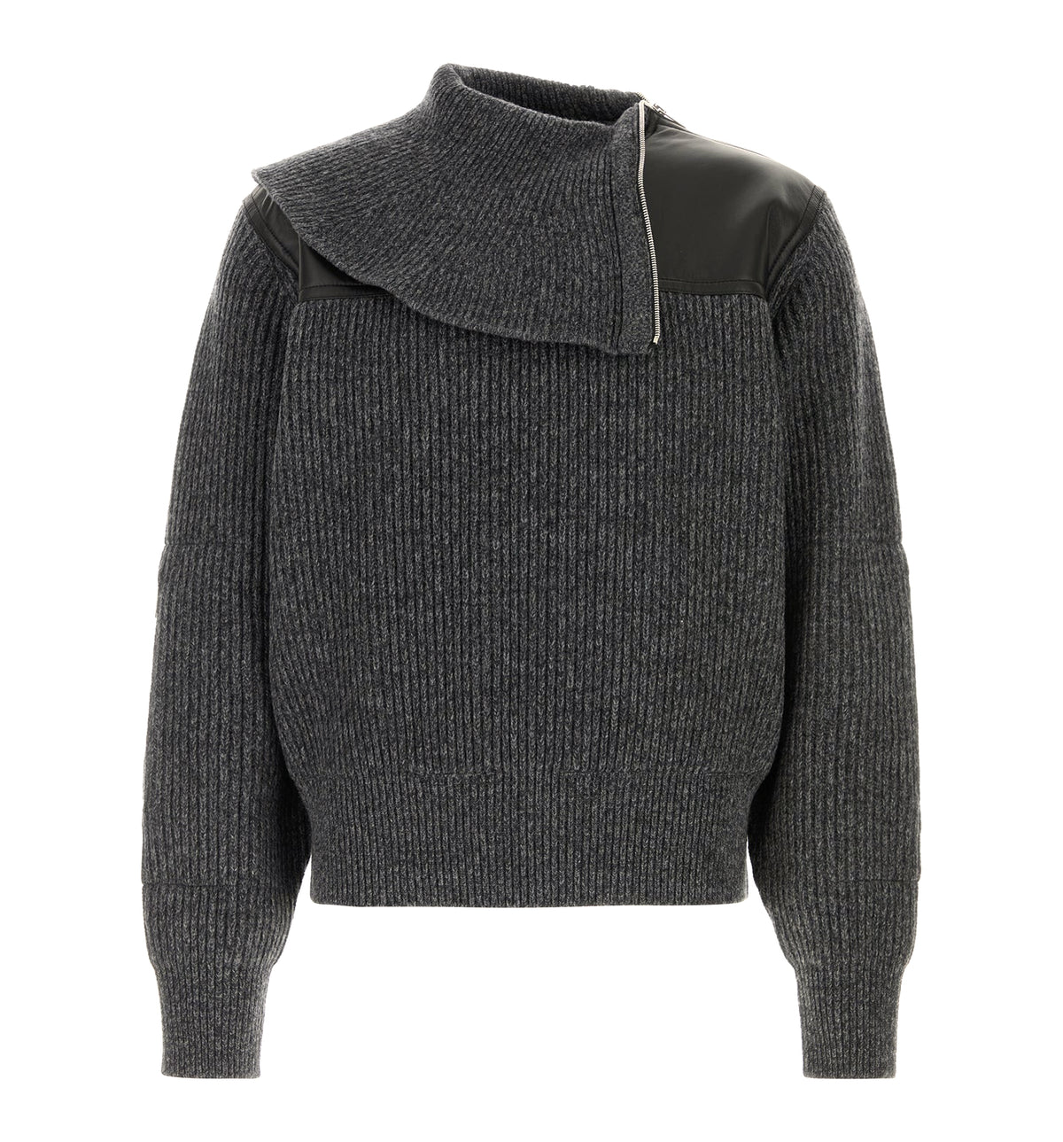 Wool Rib Sweater