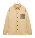 Overshirt in cotton canvas